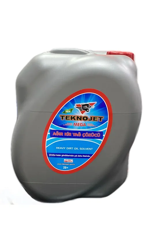 TEKNOJET Ağır Kir Yağ Çözücü 20 Kg Mega Ağir Ki̇r Yağ Çözücü 20 Kg