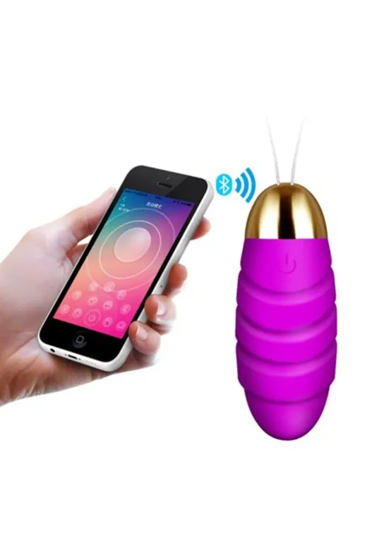 Telefondan Kumandalı 10 Fonksiyonlu Masaj Vibratörü Zevk Yumurtası