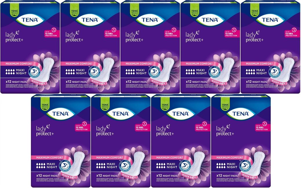 Tena Lady Protect Mesane Pedi Maxi Night Geceye Özel 108 Adet