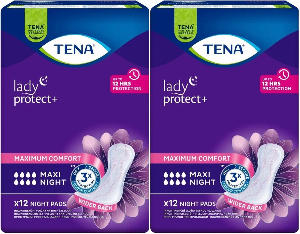 Tena Lady Protect Mesane Pedi Maxi Night Geceye Özel 24 Adet