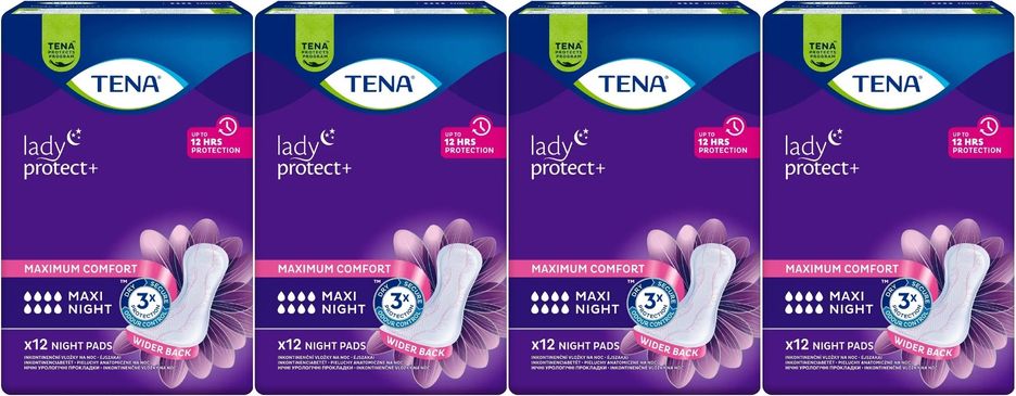 Tena Lady Protect Mesane Pedi Maxi Night Geceye Özel 48 Adet