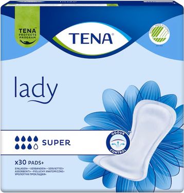 Tena Lady Süper Kadın Mesane Pedi 30 Adet