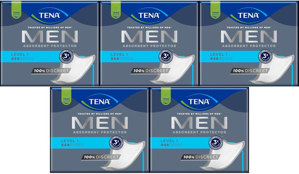 Tena Men Emici Koruma Level 1 Erkek Mesane Pedi 120 Adet