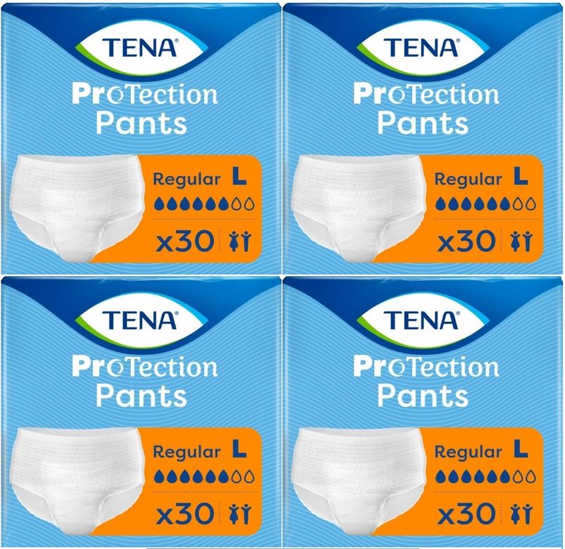 Tena ProTection Pants Regular Emici Külot Yetişkin Bezi L - Büyük - Large 120 Adet