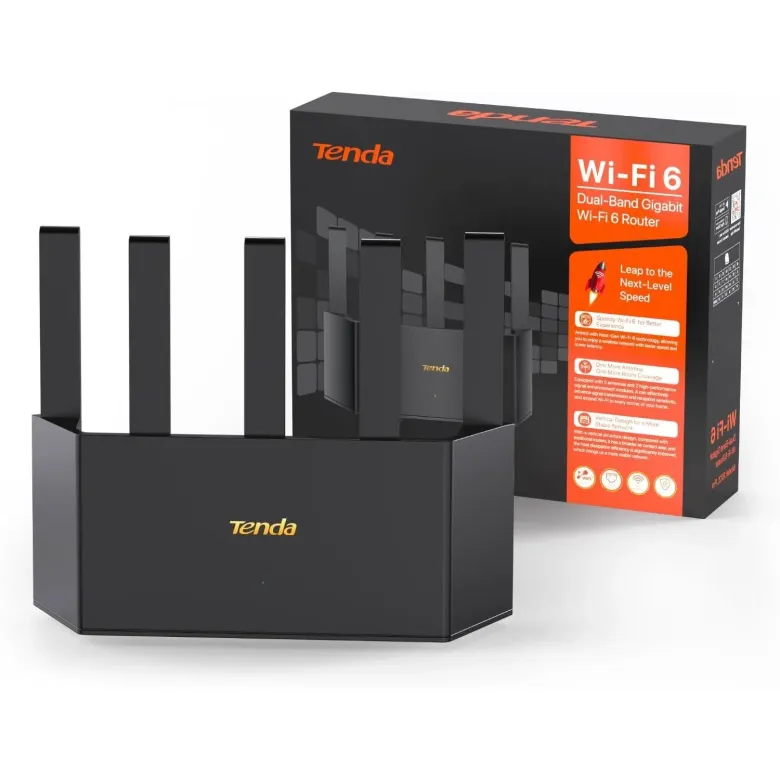 Tenda RX12L Pro Dual Band Wi-Fi 6 Router