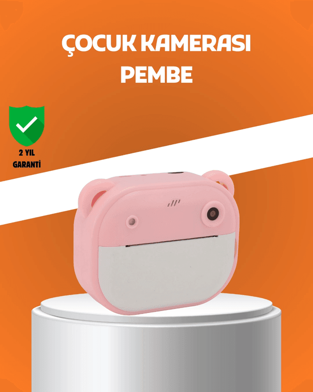 Termal Baskılı Hd Şipşak Kamera 24mp Çift Lensli 32gb Hafızalı