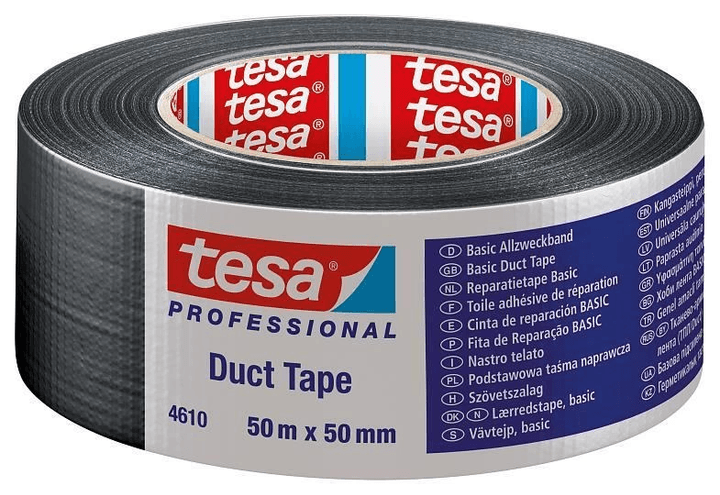 Tesa 4610 Duck Bantı Siyah 50 mm 50 Metre