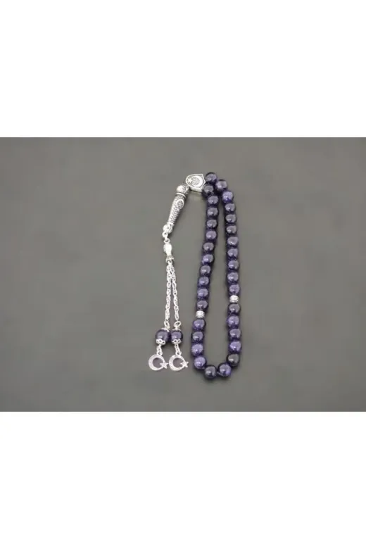 Tesbih Sakarya TSBHSKR0002 Yıldıztaşı Lacivert 8Mm Doğaltaş Tesbih