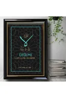 Tevbe Suresi 40. Ayet Nakış İşleme Hat Tablo