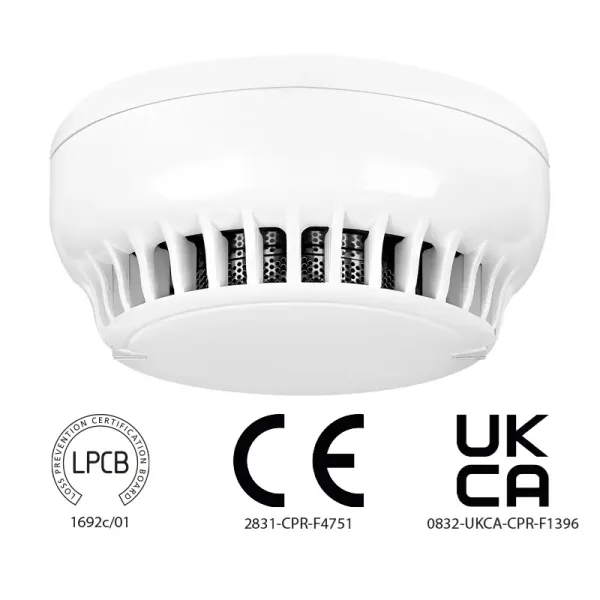 TFD-4250 Konvansiyonel Optik Duman Isı Dedektörü (Taban Hariç), Multisensör, LPCB