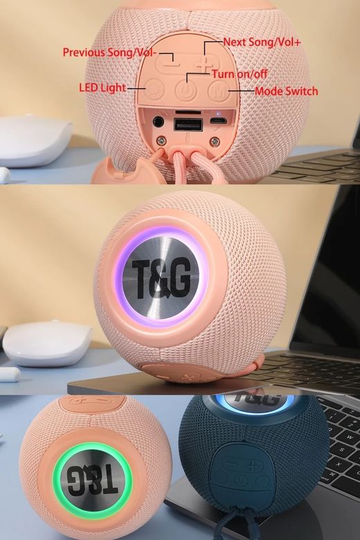 TG337TG337 Tg Tg-337 Taşınabilir Bluetooth Hoparlör