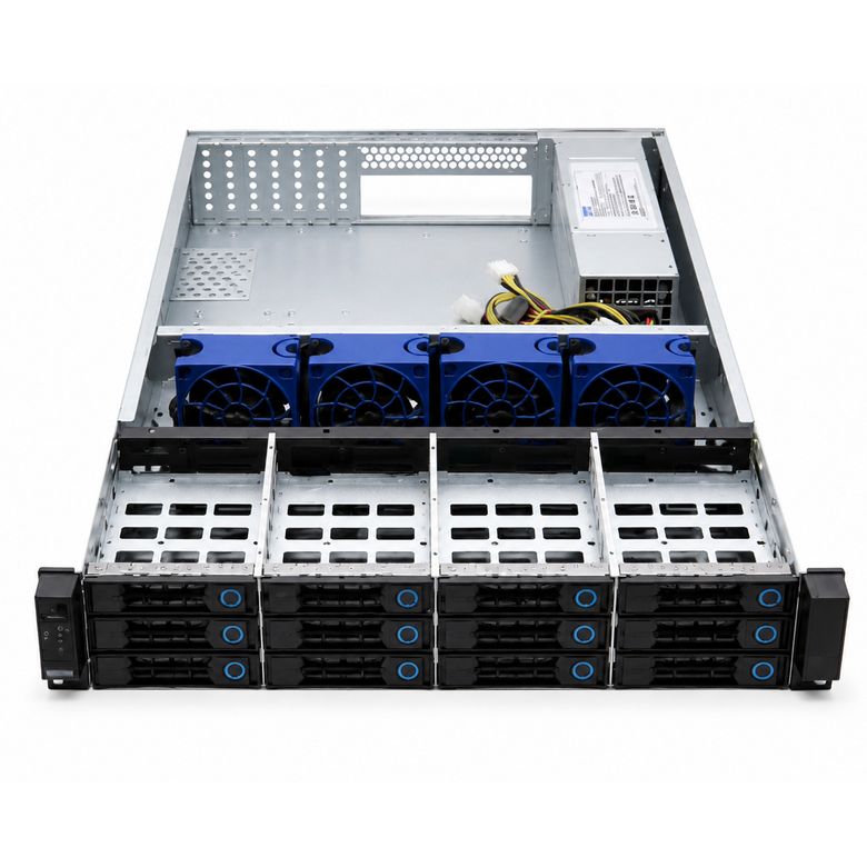 TGC DH-2012-12GB-02 12 HOTSWAP SERVER KASA 800W REDOUNDED POWER
