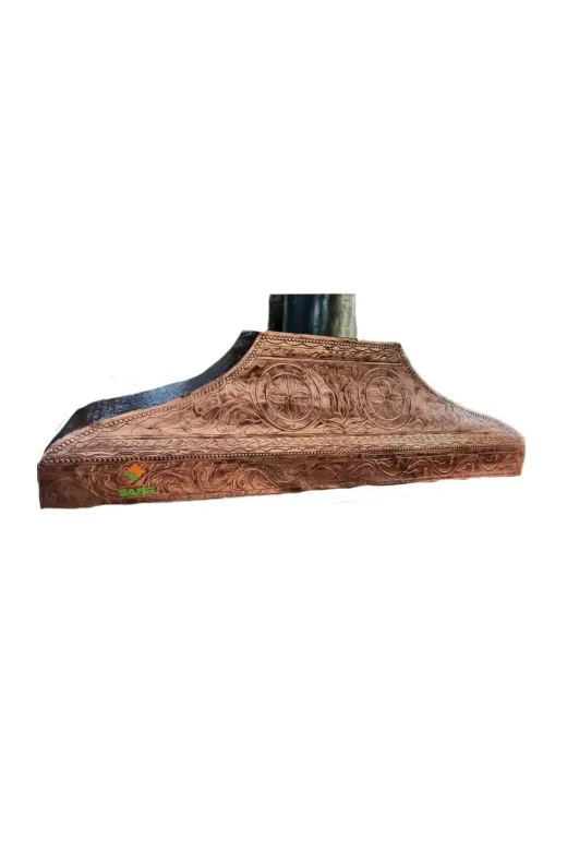 Tiryaki BAKIR DAVLUMBAZ 80 CM 2Lİ Bakır Davlumbaz 2 Gözlü Çay Kazanına Göre Bakır Davlumbaz Çay Ocağı Davlumbazı A Kalite Safir