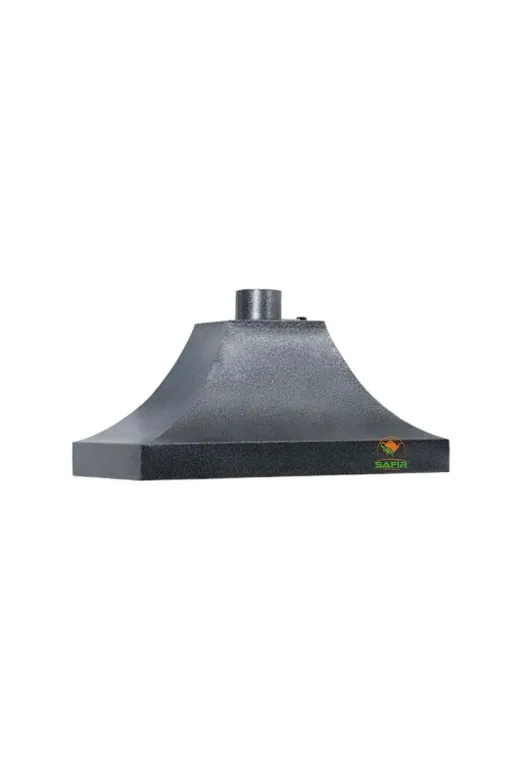 Tiryaki GRİ DAVLUMBAZ 80 CM Çay Ocağı Davlumbazı 2 Gözlü Çay Kazanına Göre Davlumbaz Gri Renk A Safir Çay Kazanları