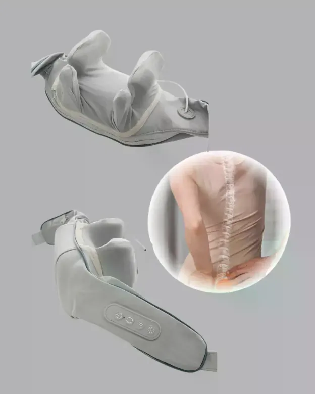 Titreşimli Boyun Masaj Cihazı Isı Terapili Şarjlı VNB-01 Ergonok U Tasarım