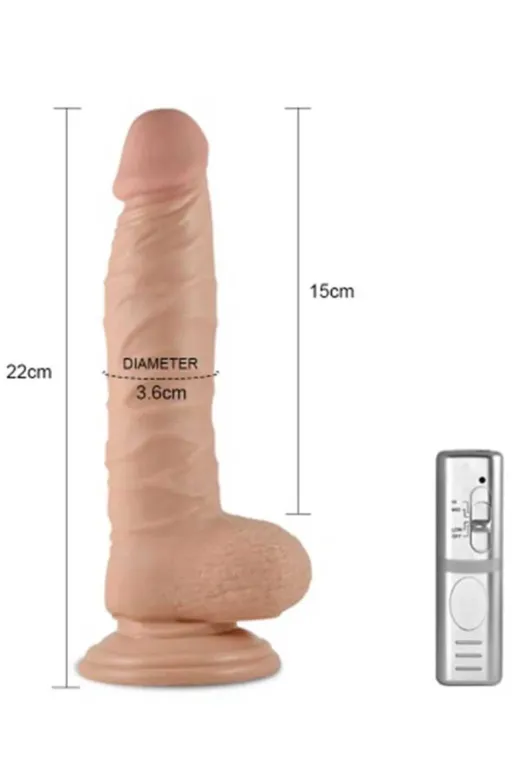 Titreşimli Penis 21 Cm