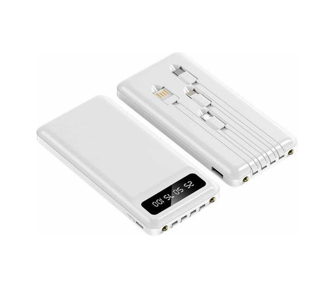 TKNUCZZZ20000MAHPOWERBANKKK1MKR 4 Çıkışlı 20.000 Mah Powerbank Uzun Pil Ömürlü Taşınabilir Diğer