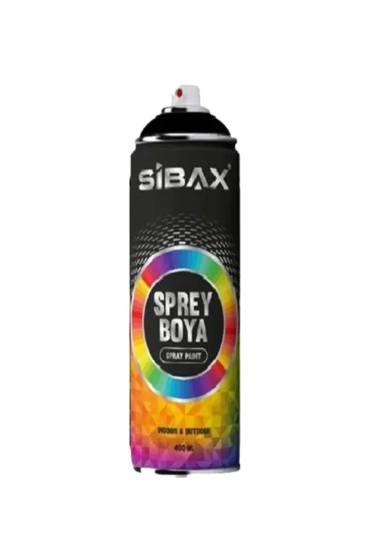 Tmuz Sibax Akrilik Sprey Boya Trafik Kırmızı 400 Ml