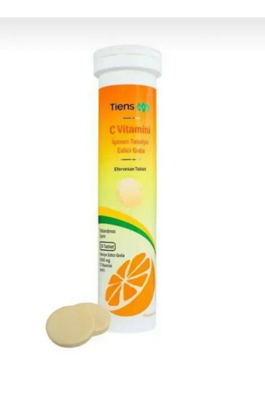 TNS TİME TiensCVitaminiEfervesanTabletCvitamin Tiens C Vitamini