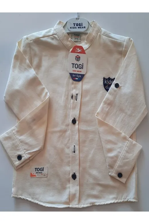 togi TYC7547D648E9F3E00 Erkek Hakim Yaka Şamre Gömlek Takımı