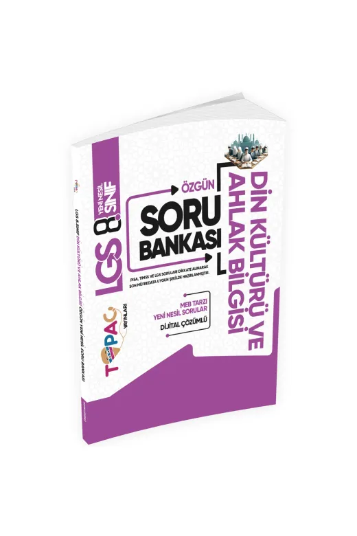 Topaç Yayınları 97862513254666 2026 8.sınıf Lgs Türkçe-Dkab-Matematik-Fen Bilimleri Özgün Soru Bankası Seti Çözümlü