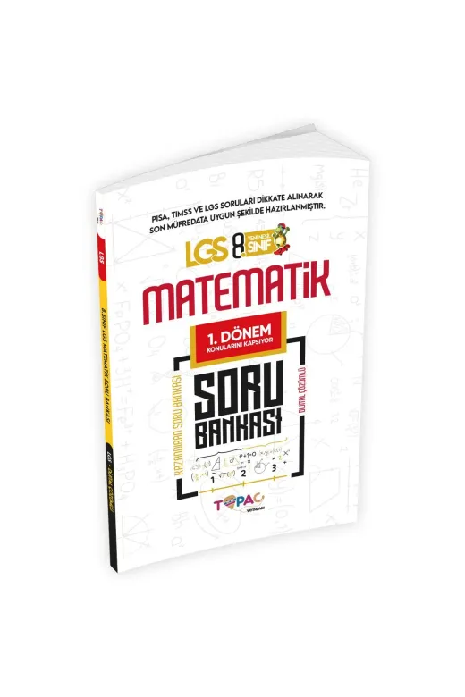 Topaç Yayınları LGSMat2liSet4048 2026 8.sınıf Lgs Matematik 2Li Set Dijital Çözümlü Soru Bankası