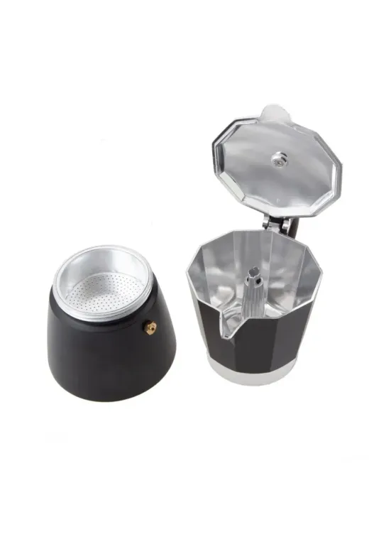 TOPTANFONİ PRA-11355815-1673 Mokapot 6-Cup Coffeehutt Bigg Coffee Kahve Demleme Kahve Ekipmanı Italyan Filtre Kahve Makinesi