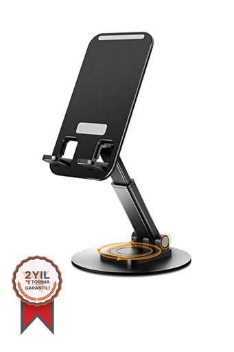 Torima Jx-036 Siyah 360 Derece Dönebilen Masa Üstü Telefon Tutucu