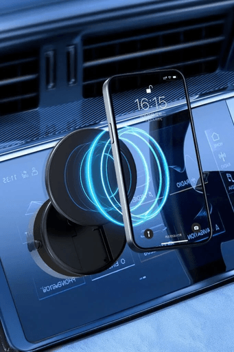 Torima X10Q Siyah Manyetik Adsorpsiyon Vakumlu Kompakt Telefonu Tutucu