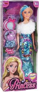 TORUTOYS 116541209 Sh40688 Kut.princess Pullu Kıyafet Bebek -Zrv