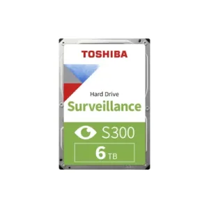 TOSHIBA S300, HDWT860UZSVA, 3.5", 6TB, 256Mb 5400 Rpm, 7/24 Güvenlik HDD (Türkiye Distribütörü Garantili)