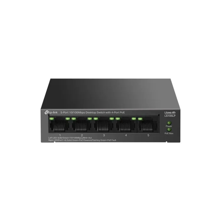 TP-Link LS105LP 5 Port 4 PoE Switch