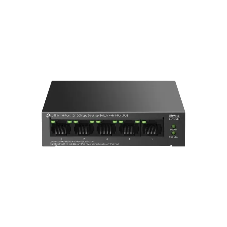 TP-Link LS105LP 5 Port 4 PoE Switch