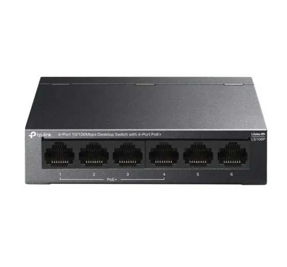 TP-Link LS106P 6 Port 10/100 Mbps Switch
