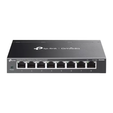 TP-Link Omada ES208G 8 Port Yönetilebilir Switch