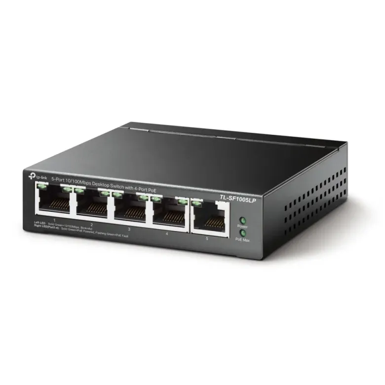TP-Link TL-SF1005LP 5 Port Yönetilemez PoE Switch