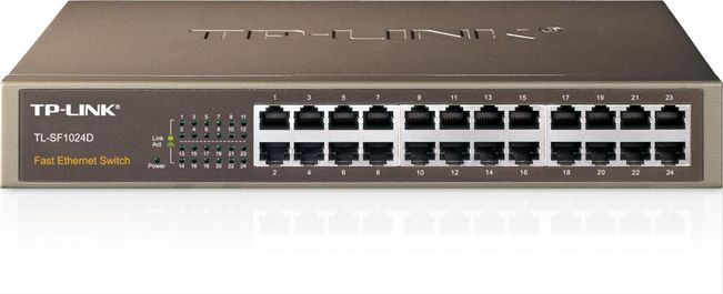 TP-Link TL-SF1024D 24 Port 10/100 Mbps Switch