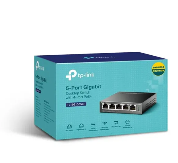 TP-Link TL-SG1005LP 5 Port Gigabit PoE Switch