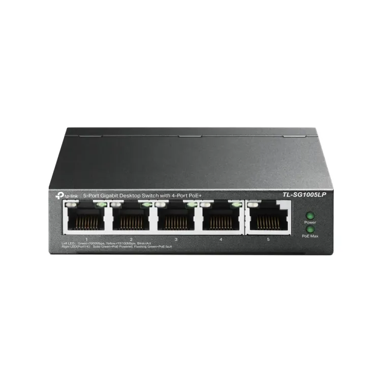 TP-Link TL-SG1005LP 5 Port Gigabit PoE Switch