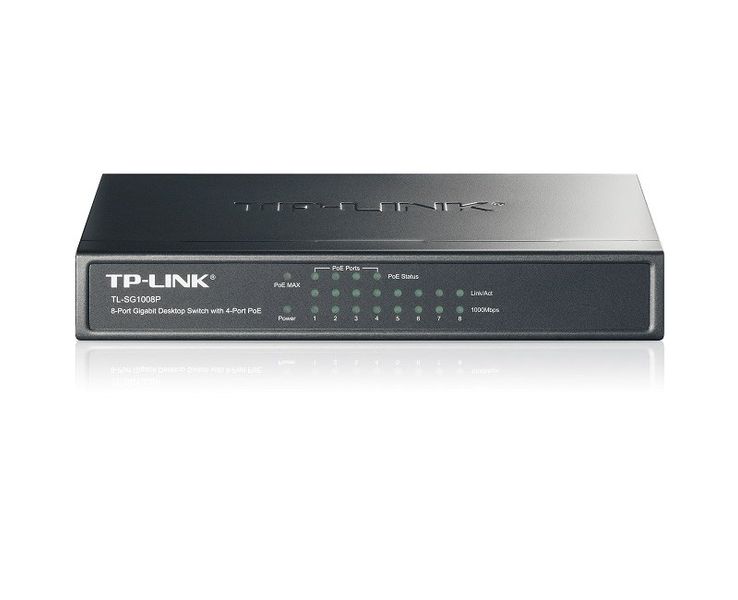 TP-Link TL-SG1008P 8 Port Gigabit 4 Port PoE Switch