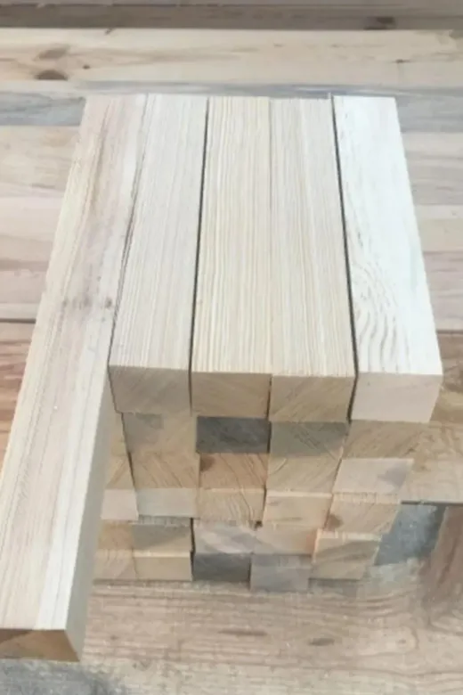 TREE MAN İSMET PERİM Çam Kereste Net Ölçü 4X4X100 Cm Silinmiş Kereste, Ahşap Çam Tahta, Kalas