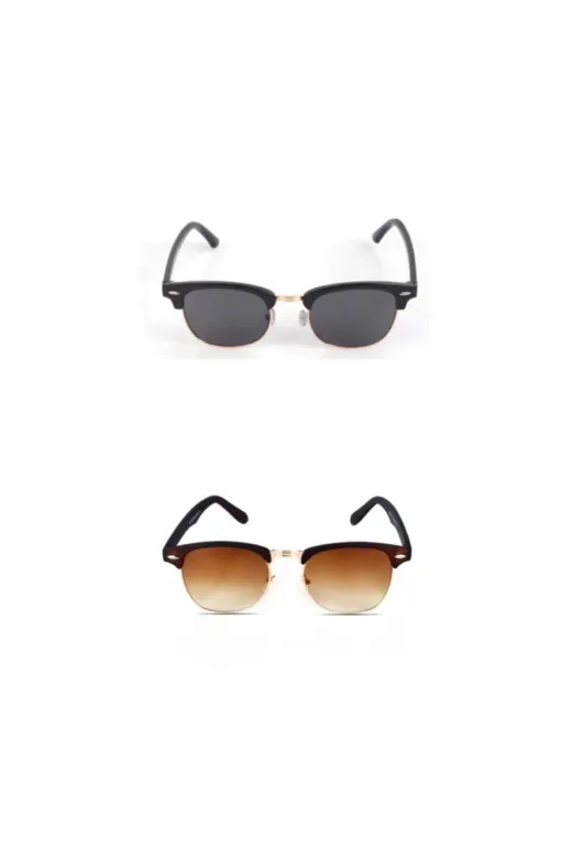 TrendMilano CLBMASTER 01 Unisex Clubmaster Güneş Gözlüğü Kombin
