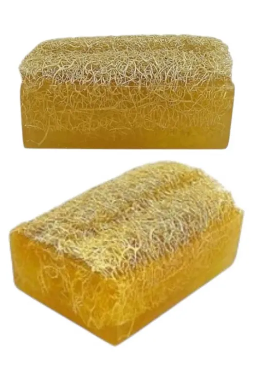 TrendMilano LMN0001 %100 Doğal Kabak Lifli Limonlu Sabun 120 Gr