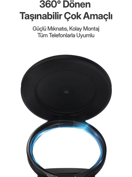 tt77. Tt77 Manyetik Araç Içi Telefon Tutucu – Katlanabilir 360°