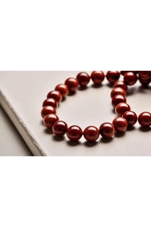 ttasdevri 11111 Jasper Doğal Taş Bileklik 8Mm Özel Tasarım