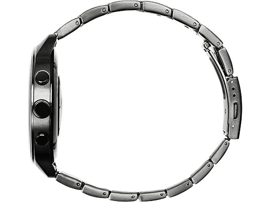 Ttec 1245233 2Sw08S Tempus Pro S 36Mm Amoled Ekranlı Yuvarlak Metal Kasa 2Sw08 Akıllı Saat Siyah