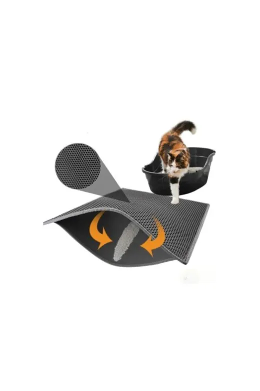 TTT MRCN24242412187 Reilatoys Kedi Tuvalet Önü Paspası Büyük Boy