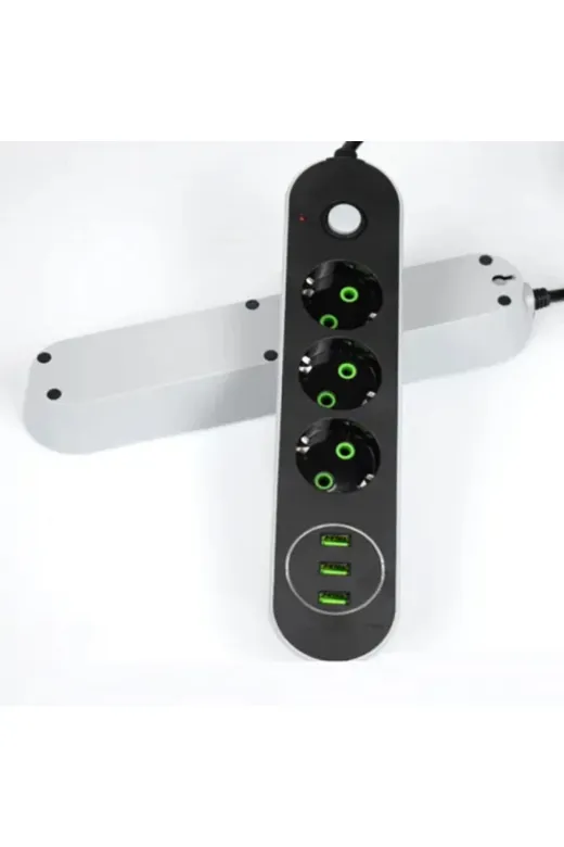 TTT TYC937723N171018695513703 Usb Yuvalı Üçlü Priz