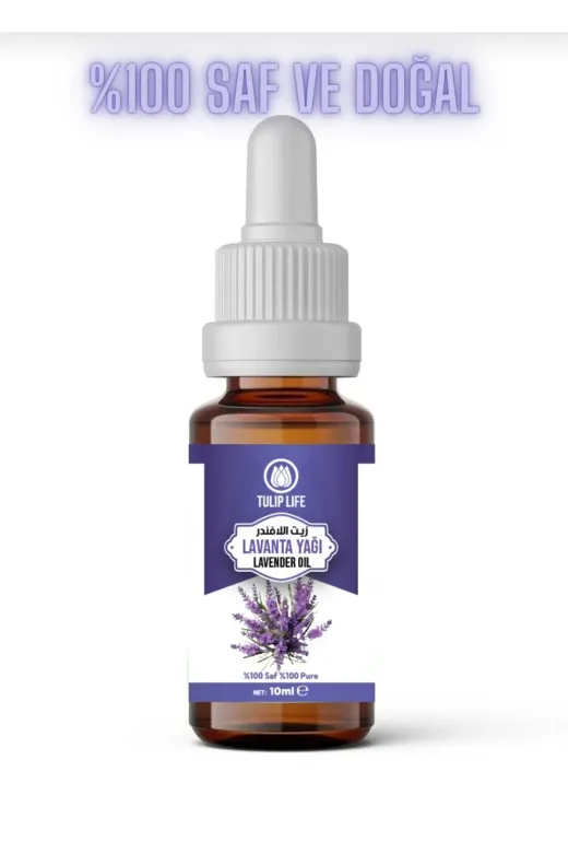 tulip life tp11 Lavanta Uçucu Yağı Saf Ve Doğal  Cam Damlalıklı 10 Ml