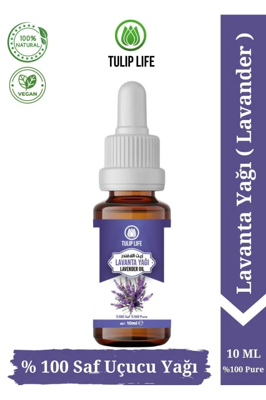 tulip life TYC2AAIEWN169334853380886 Lavanta Uçucu Yağı %100 Saf Seyreltilmemiş ( Lavender Essential Oil ) 10 Ml